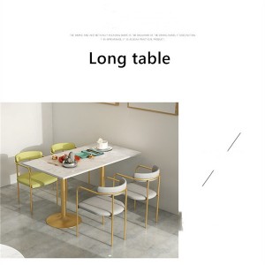 Esta #mesa de comedor ten dous estilos diferentes.