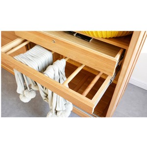 Laci push-pull + gantungan kayu solid