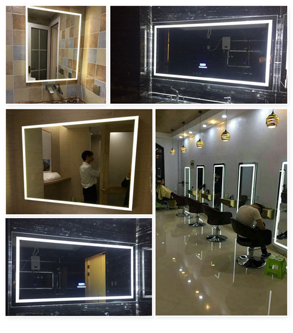 
1. The quality of the mirror is good, the size is right, not bad.
2. The mirror is very clear and very good. I look forward to the look after installation.
3. Very good. Recommend to buy. The installation is beautiful and the price is affordable.
4. The mirror image is very clear. The anti-fog function is well designed. And music. Listening to music while taking a bath in the bathroom will quickly eliminate fatigue.