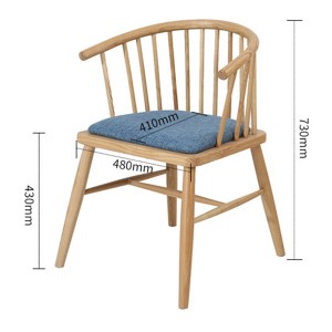 Nordic Princess Chair Simple Dining Chair