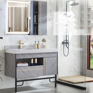 Nordic intelligens tükrös fürdőszobai szekrény