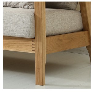 Thick solid wood legs, precise tilt angle, stable and durable