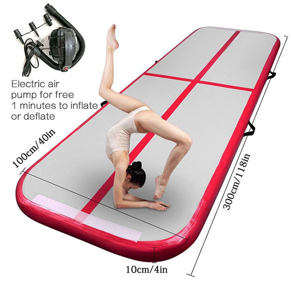 Індивідуальний надувний килимок для гімнастики сальто з повітряною подушкою 0382