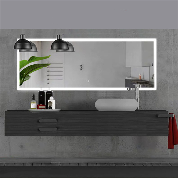 


This energy-efficient LED bathroom #mirror can be suspended horizontally  or vertically in your bathroom or dressing room,  glowing to provide you  with good lighting. We have a power switch button and anti-fog switch  button, gently touch the switch can turn on the power supply and  anti-fog mode. 