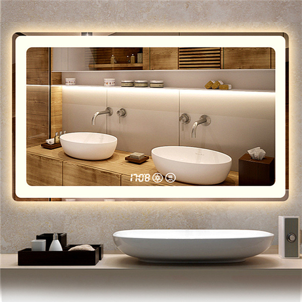 



The modern design of this #mirror allows it to be easily integrated into any modern or modern bathroom. The normal voltage of the #mirror is 120 volts. The edges are polished. The rear frame is made of lightweight aluminum. When the #mirror is fully assembled in place, all you need to do is fast hard wire connection and simple suspension. Complete the installation-connect to a dimmable wall switch or a regular ON/OFF wall switch. All functions of this #mirror have been rigorously tested to ensure that they meet and exceed your expectations.