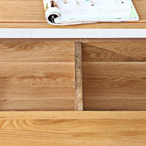 Stylvolle en eenvoudige dubbel-teken woonkamer koffietafel kan gepas word met verskeie style van meubels en geskik vir baie geleenthede.