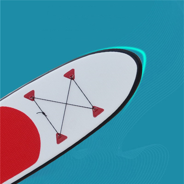 Buffer safety head design. The #surfboard adopts cushioning and stable linear design.