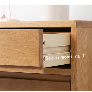 Solid wood slide rail, smooth and wear-resistant, prolonged service life