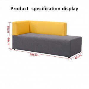 la dimensione del divano ad angolo