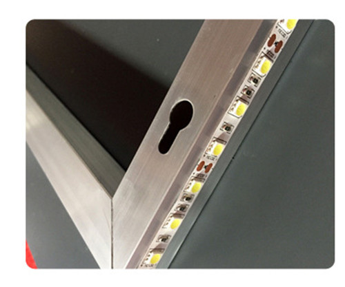 Aluminum profile frame. Strong bearing capacity. Not easy to corrode. Security is higher. Use safe and secure.