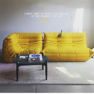 Nordijska lagana luksuzna kreativna sofa za namještaj od kreativne tkanine za zaštitu okoliša od kože od mikrovlakana