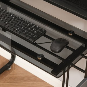 Ang mga Feature sa among Writing PC Computer Desk nga adunay Height Adjustable Monitor Stand