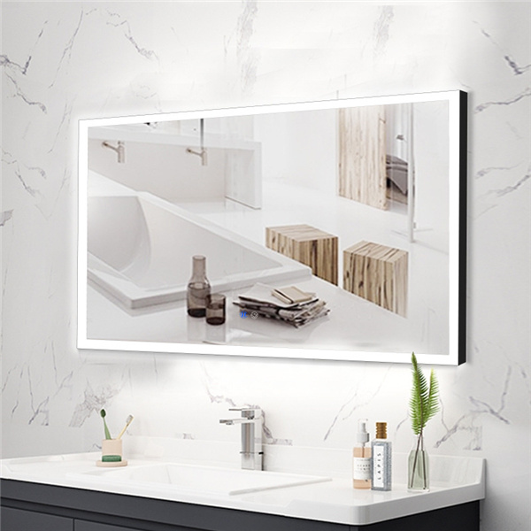 Učinite da vaše kupatilo izgleda prostranije i svetlije uz pomoćno ogledalo Hera kompanije Innoci-USA.Dostupno u obliku pravokutnika ili kvadrata, ovo zidno ogledalo opremljeno je čvrstim aluminijskim okvirom za profinjen izgled i povećanu izdržljivost.Ugrađena LED rasvjeta radi sa IR senzorom za izuzetnu energetsku efikasnost.
