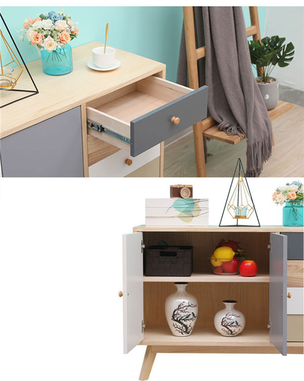 02. Multifunctional storage.
Divided into drawer storage and cabinet storage. Closed storage storage. Use space wisely. Divide into categories. Clean up your beautiful home.