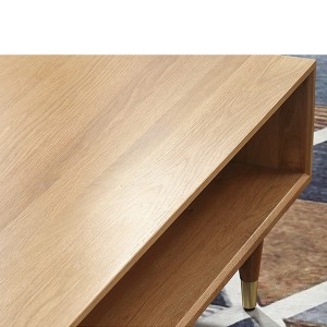 Prazan dizajn na poleđini stola dodaje više prostora za odlaganje stočiću.