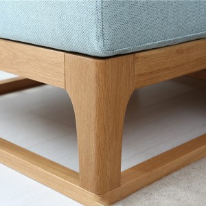 Three-dimensional solid wood bold sofa legs