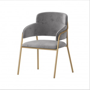 #Brand:Amazonsfurniture #Ngalan: #Dining Chair #Type:Dining Room Furniture #Model number:Amal-0349 #Materials: Flannel + Metal #Feature:Comfortale #Customized:No #Color: pink, gray, green and blue #Angayan nga lugar : restaurant, milk tea shop, hotel #Origin:Weifang,China #Size:50*50*75cm #Usage: Indoor Furniture #Warranty:1 Year