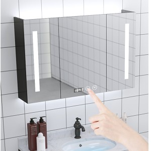 Умное сенсорное зеркало в ванной