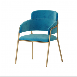 Blue dining chair