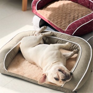 Corduroy Pet Dog Bed