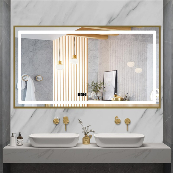 Ovo osvijetljeno pametno #ogledalo napravljeno je od najkvalitetnijih komponenti.Može dodati sjaj i stil svakoj kupaonskoj dekoraciji.Zaljubit ćete se u brojne funkcije i klasične oblike ovog prekrasnog #ogledala.Pruža 6000K hladnog bijelog svjetla i 3000K tople boje, savršeno će komunicirati s glavnim izvorom svjetla u kupaonici.Kako bi se postigao najbolji učinak kombinacije.Mala dubina neće ostaviti sjene na zidovima.Moderan dizajn ovog #ogledala omogućuje jednostavno uklapanje u svaku modernu ili modernu kupaonicu.Normalni napon #ogledala je 120 volti.Rubovi su polirani.Stražnji okvir izrađen je od laganog aluminija.Kada je #ogledalo potpuno sastavljeno na mjestu, sve što trebate učiniti je brzo spajanje tvrdom žicom i jednostavno ovjesanje.Dovršite instalaciju - spojite na prigušivi zidni prekidač ili obični zidni prekidač ON/OFF.Sve funkcije ovog #ogledala su rigorozno testirane kako bi se osiguralo da ispunjavaju i premašuju vaša očekivanja.